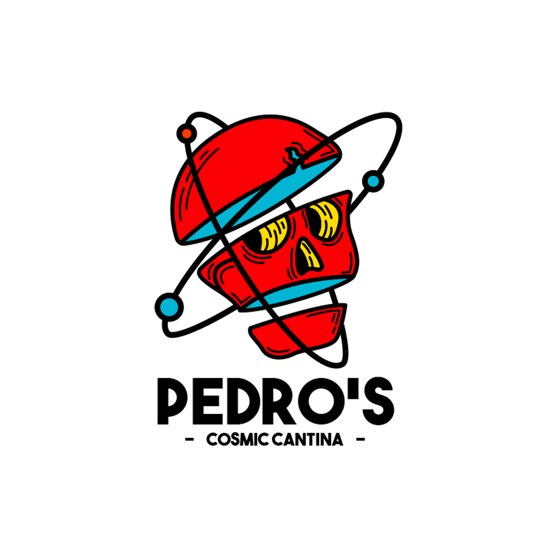 Pedro's Cosmic Cantina Logo